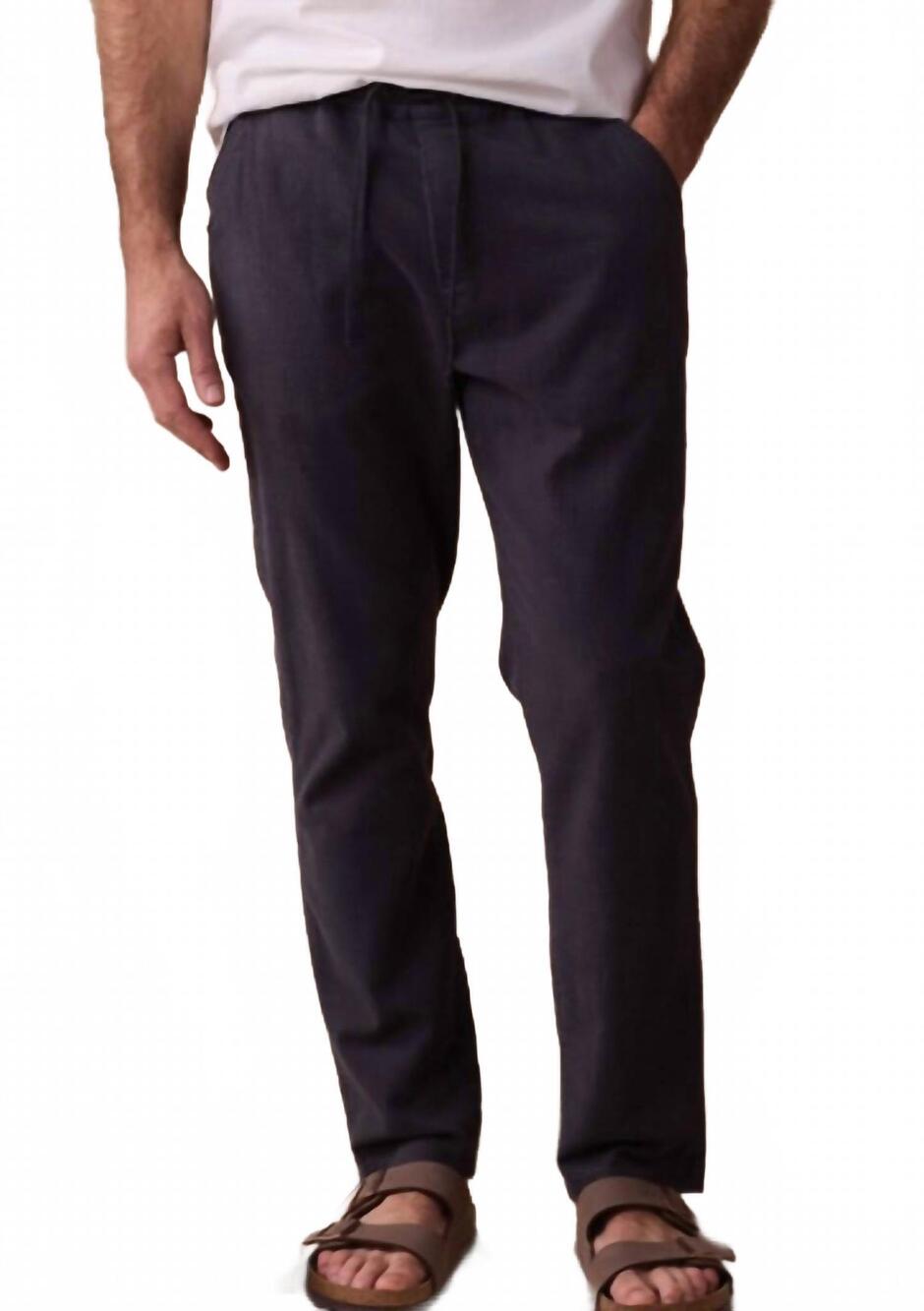 NEW THE NORMAL BRAND men's texstretch summer pants in storm